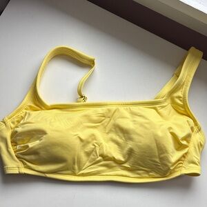 Yellow Women's Bikini Top